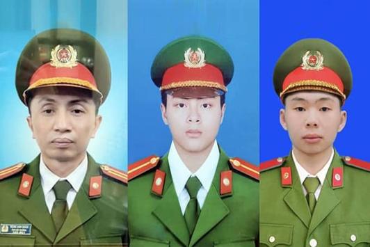 vì sao 3 chiến sỹ pccc hy sinh - Thông tin lễ tang 3 chiến sĩ cảnh sát hy sinh khi chữa cháy