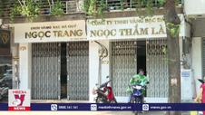 Hàng loạt tiệm vàng ở TPHCM đóng cửa