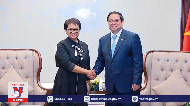 Thủ tướng tiếp Bộ trưởng Ngoại giao Indonesia