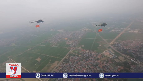 Không quân huấn luyện phục vụ Đại lễ 70 năm chiến thắng Điện Biên Phủ
