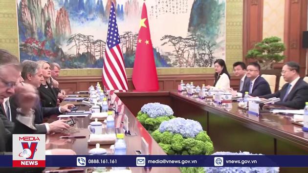 Chủ tịch nước Trung Quốc tiếp Ngoại trưởng Mỹ