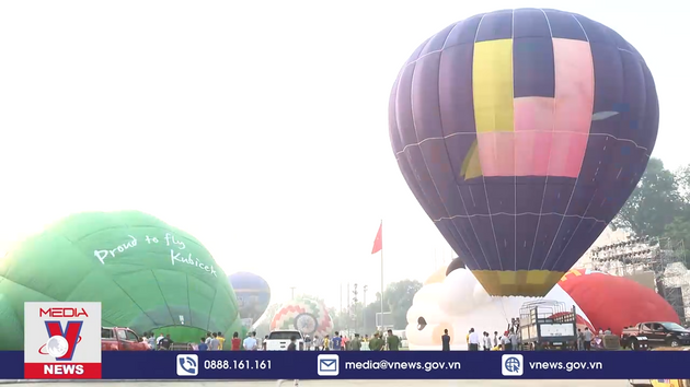 Khai mạc Lễ hội khinh khí cầu quốc tế Tuyên Quang lần thứ 3