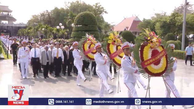 Lãnh đạo Đảng, Nhà nước viếng Nghĩa trang liệt sĩ tại Điện Biên Phủ