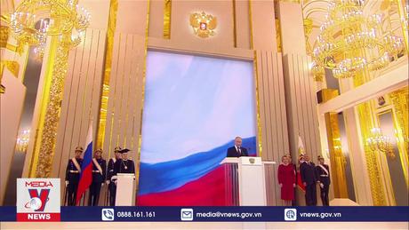 Ông Vladimir Putin tuyên thệ nhậm chức Tổng thống Nga