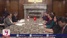Phó Thủ tướng Lê Minh Khái hội kiến Chủ tịch Hạ viện Nhật Bản