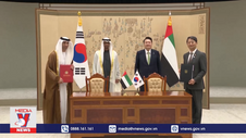 Hàn Quốc và UAE ký Hiệp định đối tác kinh tế toàn diện