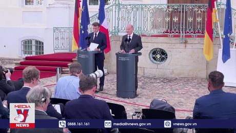 Pháp và Đức nhất trí về vấn đề sử dụng vũ khí của Ukraine