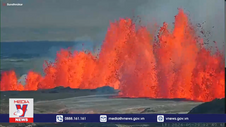 Iceland ban bố tình trạng khẩn cấp do núi lửa phun trào