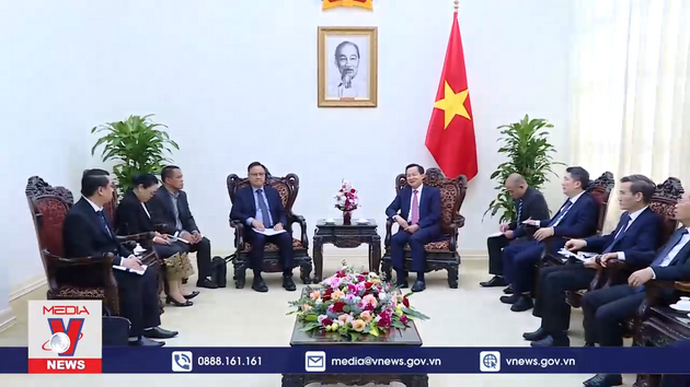 Phó Thủ tướng Lê Minh Khái tiếp Bộ trưởng Bộ Tài chính Lào