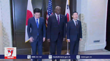 Bộ trưởng Quốc phòng Mỹ-Nhật-Hàn họp ba bên