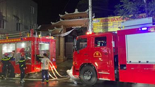 Cháy chùa Thuyền Lâm ở Huế, 200m2 chính điện bị thiêu rụi